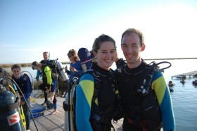 Scuba at Blue Lake