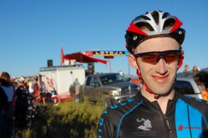 Ben at the Finish Line
