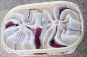 Berry and Nougat Ice Cream
