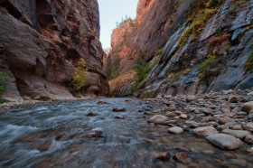 Zion Narrows in October