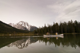 Canoeing Grand Teton National Park